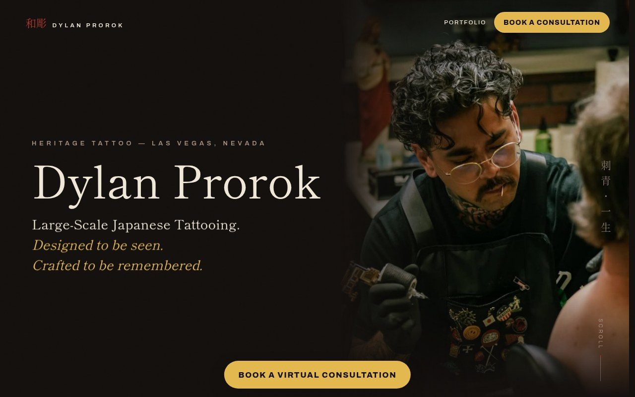 Dylan Prorok concept, live hero